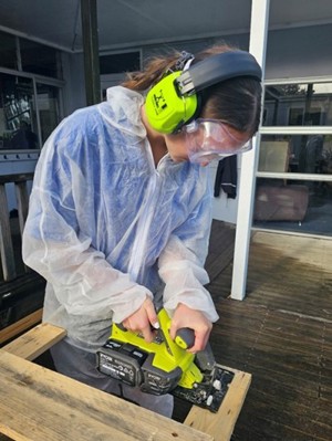 rangatahi using tools