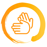 Clapping hands icon